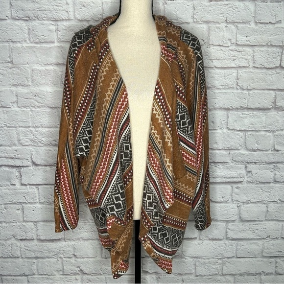 Mags & Pye Southwestern Draped Cardigan - Picture 3 of 11